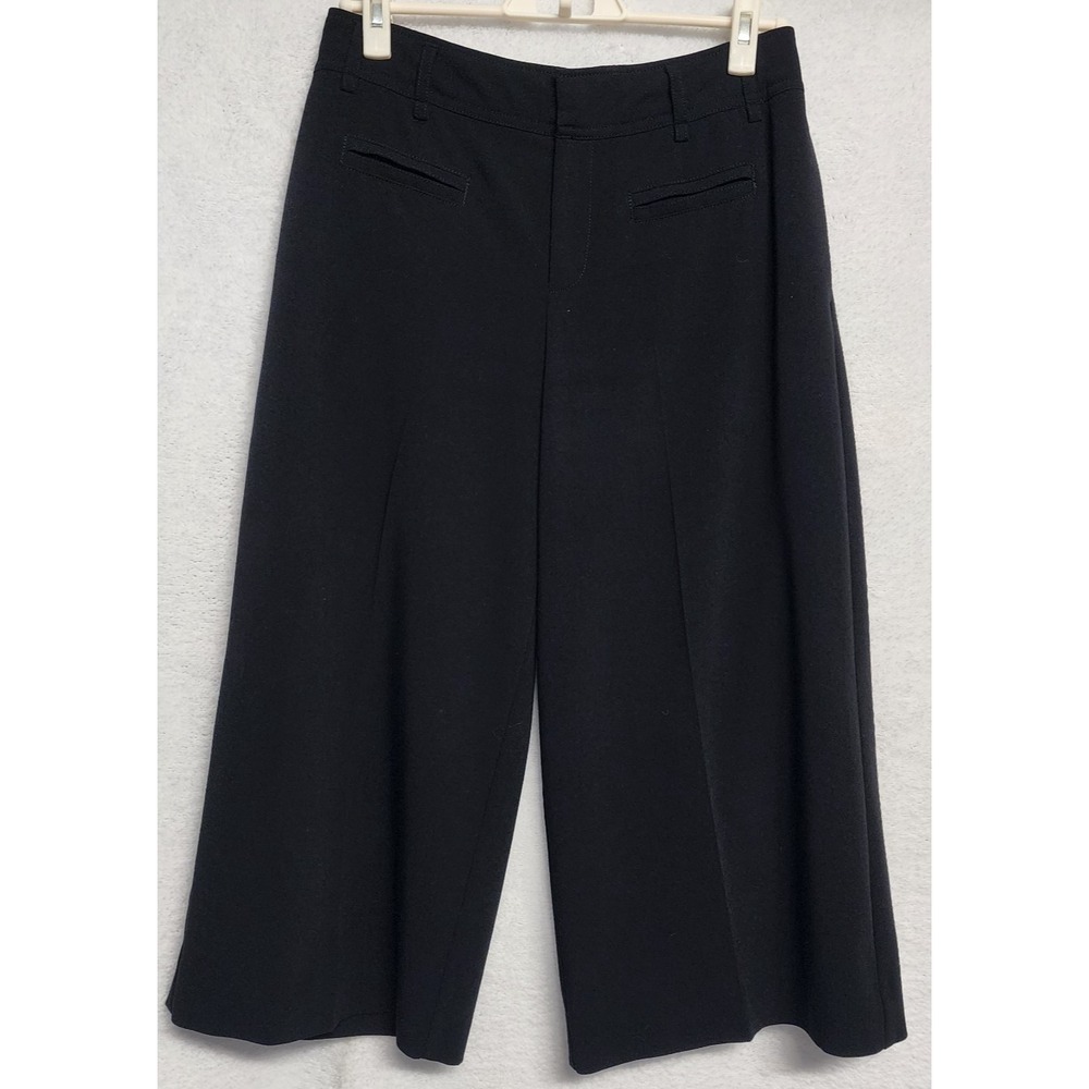 The Essential CULOTTE x Anthropologie‎ Extra Wide Leg Pant Women's 2P Black